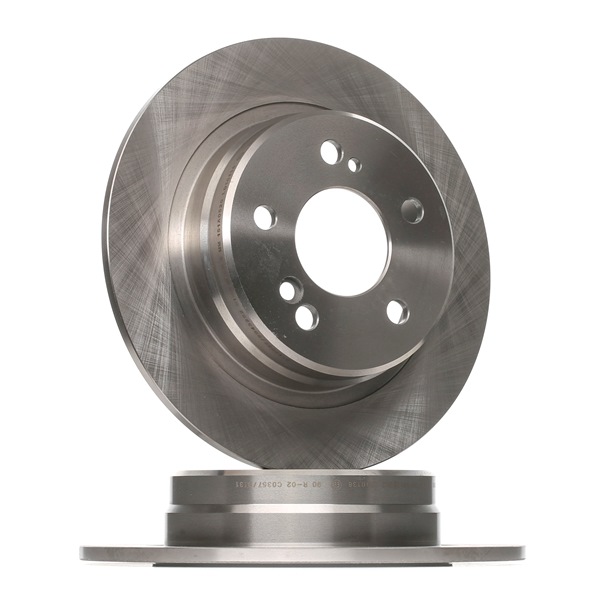 STARK SKBD-0023234: Disc de frână puntea spate, Ř: 277,8mm, plin, Fonta, Ř: 277,8mm, netratat, fara suruburi