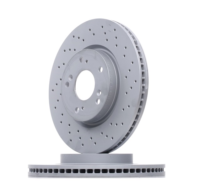 ZIMMERMANN 280.3189.52: Disco de freno Ø: 293mm, ventilación interna, perforado, Ø: 293mm, revestido SPORT COAT Z