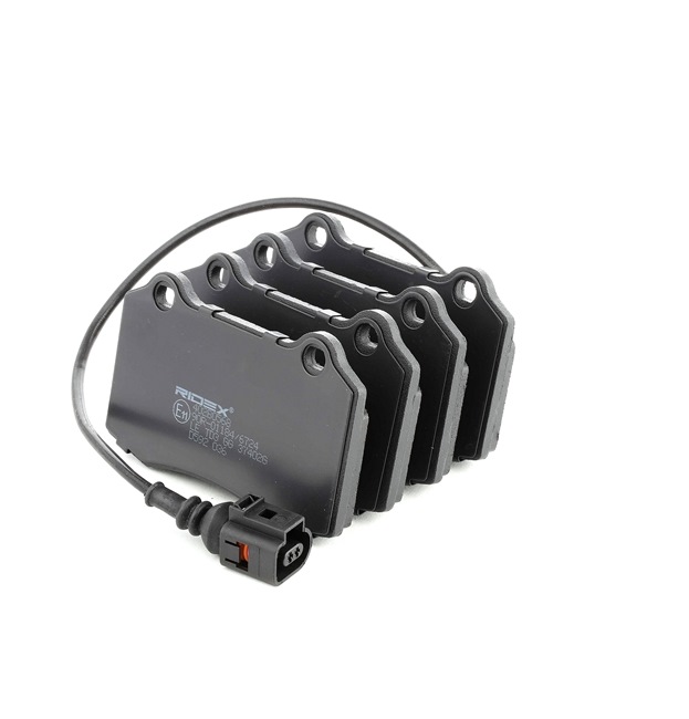 RIDEX 402B0568 Bremsbeläge Vorderachse, mit Anti-Quietsch-Blech