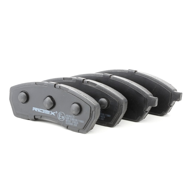 RIDEX 402B0725: Bremsbeläge Vorderachse