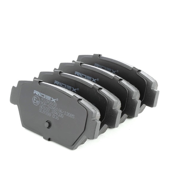 RIDEX 402B0608: Bremsbeläge Hinterachse