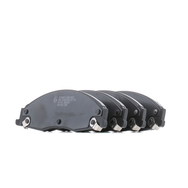 RIDEX 402B0816: Bremsbeläge Vorderachse