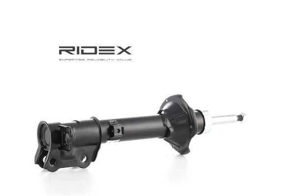 RIDEX 854S1213: Amortiguador Eje trasero izquierda, Presión de gas, Columna de amortiguador