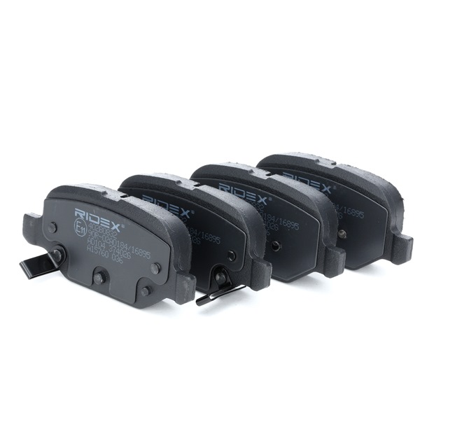 RIDEX 402B0832 Remblokken FIAT Panda Hatchback (312_, 319_) 95 Pk Diesel kosten