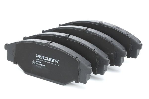 RIDEX 402B0910: Plăcuțe de frână punte fata