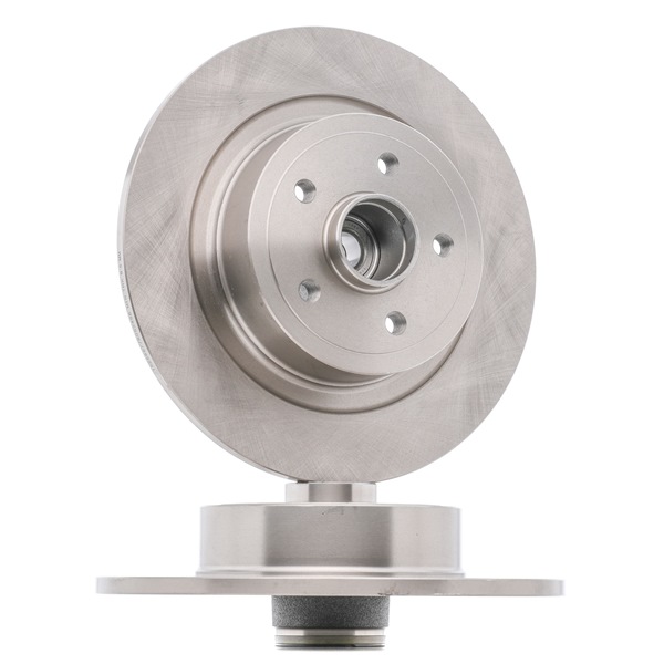 RIDEX 82B1039: Bremsscheibe Hinterachse, Ø: 300mm, voll, Gusseisen, Ø: 300mm, unbeschichtet, mit Radnabe