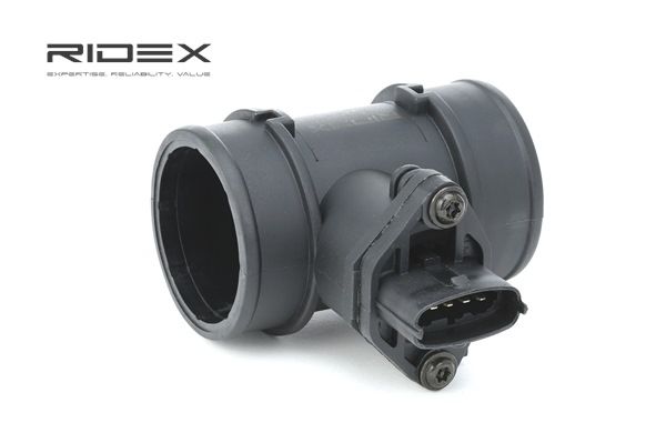 RIDEX 3926A0005: Luchtmassameter (LMM) 12V, Met ingebouwde luchttemperatuursensor
