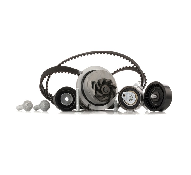 STARK SKWPT-0750045: Kit de distribution + pompe à eau Nbr. dents: 162, Largeur: 20mm, avec pompe à eau