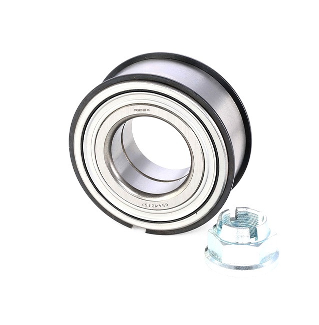 RIDEX 654W0167: Radlagersatz Vorderachse beidseitig