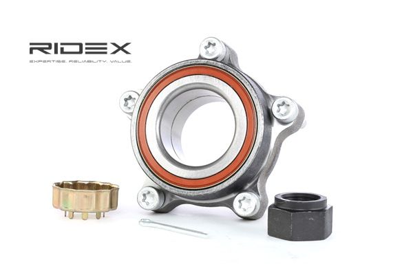 RIDEX 654W0319 Radlagersatz Vorderachse beidseitig, mit Schrauben
