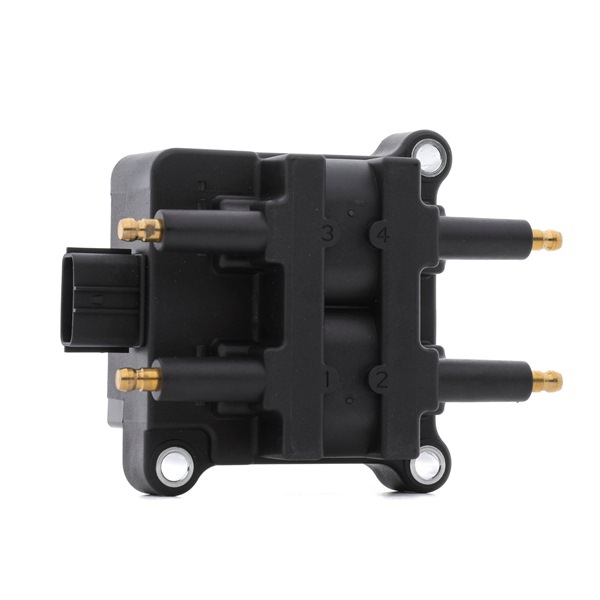 RIDEX 689C0069: Bobina de encendido 12V, 4polos