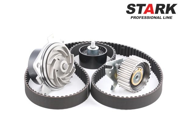 STARK SKWPT-0750114: Kit de distribution + pompe à eau Nbr. dents: 163, Largeur: 24, 29mm, avec pompe à eau