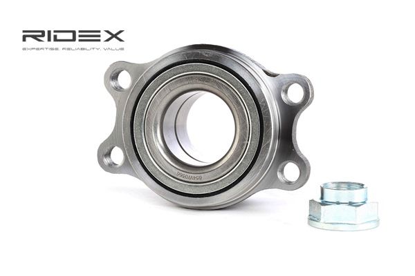 RIDEX 654W0566: Radlagersatz Hinterachse