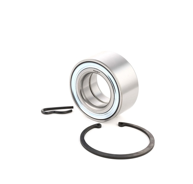 RIDEX 654W0117: Juego de cojinete de rueda eje delantero, ambos lados, sin anillo sensor ABS