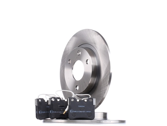 STARK SKBK-1090099: Fék készlet, tárcsafék elsőtengely, Ø: 238mm, tele