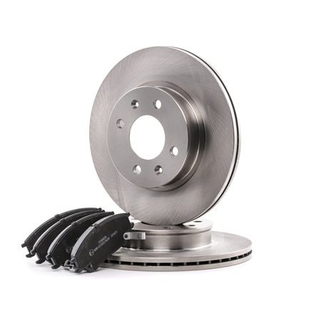 STARK SKBK-1090100: Disques et plaquettes de freins Essieu avant, Ø: 256mm, ventilé