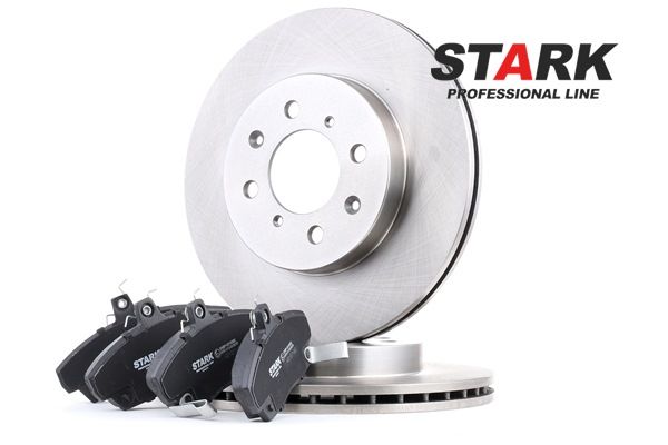 STARK SKBK-1090146: Sada bŕzd, Kotúčová brzda predna naprava, Ø: 262mm, vetraný