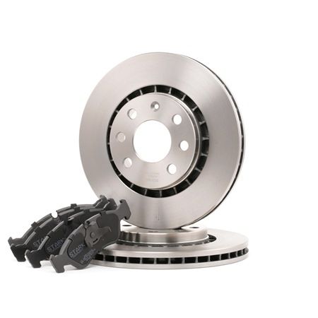 STARK SKBK-1090153: Souprava brzd, koutocova brzda přední osa, R: 256mm, větráno