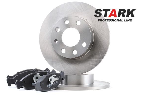 STARK SKBK-1090154: Souprava brzd, koutocova brzda přední osa, R: 236mm, plný