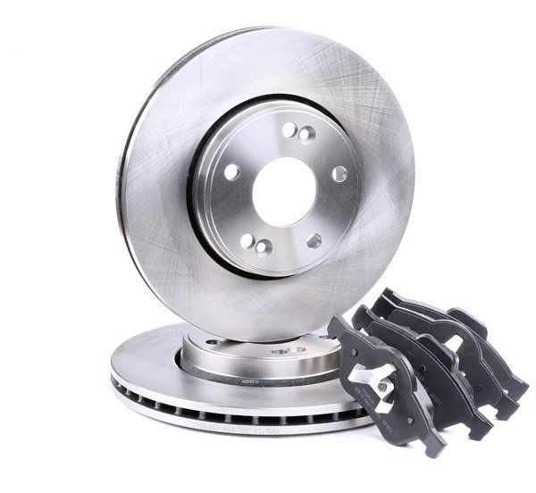 STARK SKBK-1090165: Bromssats, skivbroms framaxel, Ø: 280mm, ventilerad