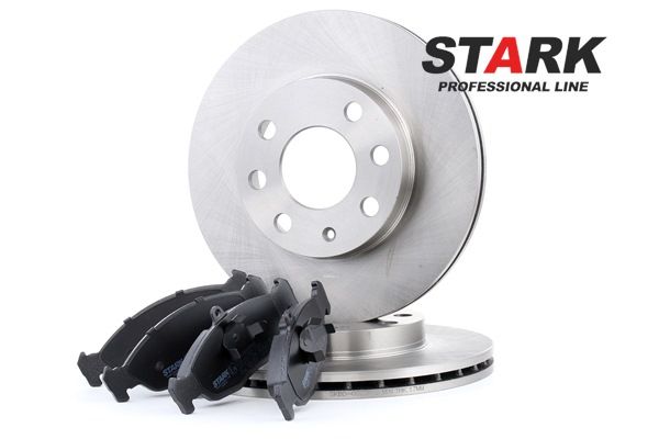 STARK SKBK-1090171: Souprava brzd, koutocova brzda přední osa, R: 236mm, větráno