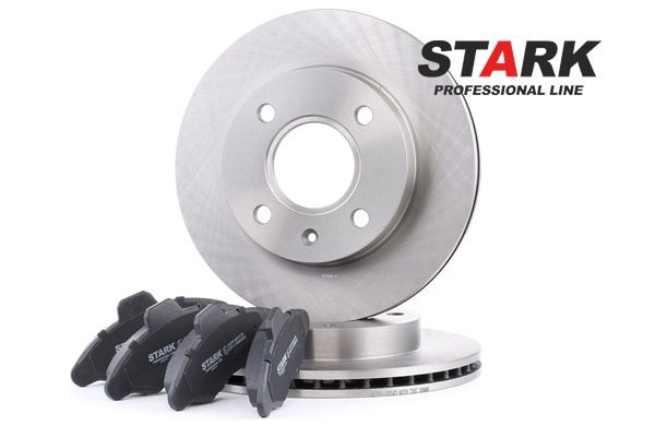 STARK SKBK-1090177: Set frana, frana disc punte fata, Ř: 240mm, ventilat