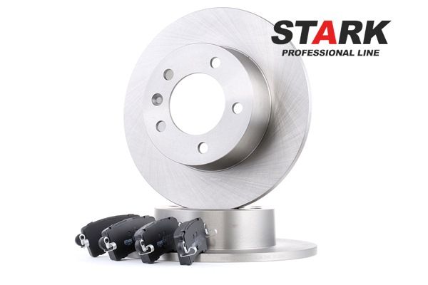 STARK SKBK-1090178 Kit de discos de freno y pastillas RENAULT SCENIC 3 (JZ0/1) 110 cv Gasóleo costo