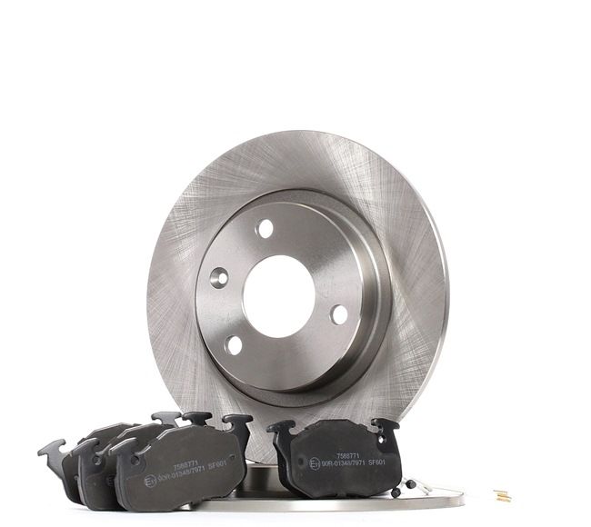 STARK SKBK-1090193: Fék készlet, tárcsafék elsőtengely, Ø: 238mm, tele