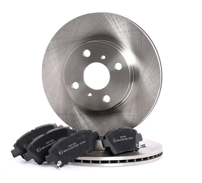 STARK SKBK-1090201: Remschijven en blokken Vooras, Ø: 255mm, Geventileerd