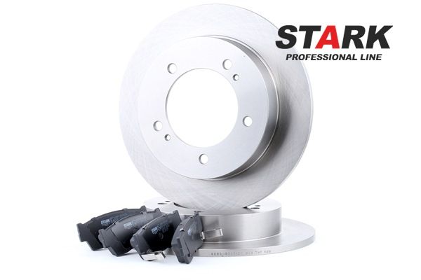 STARK SKBK-1090208: Pidurikomplekt, ketaspidur Esisild, Ø: 289,8mm, täis