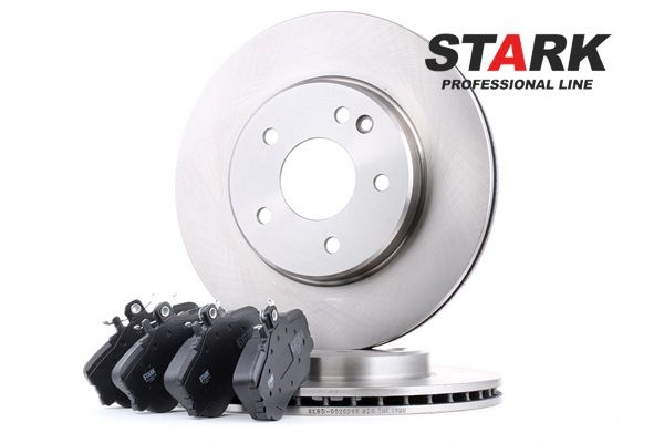 STARK SKBK-1090219: Kit dischi e pastiglie Assale anteriore, Ø: 284mm, ventilato