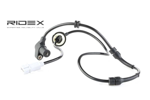 RIDEX 412W0051: Sensor ABS eje delantero, ambos lados