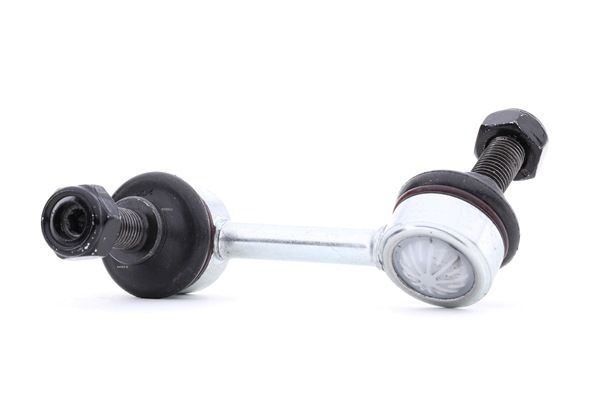 RIDEX 3229S0294: Drążek / wspornik, stabilizator Oś tylna strona lewa, 72[mm], Stal, z nakrętką