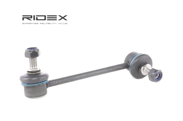 RIDEX 3229S0153: Rúd / kar, stabilizátor Első tengely bal, 150mm, Acél