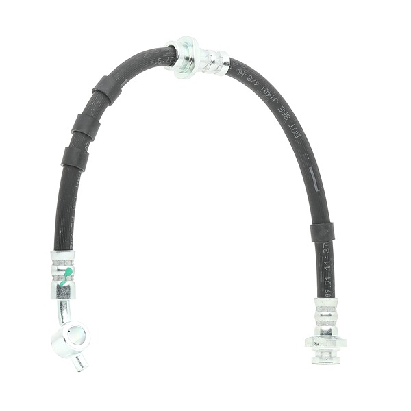 RIDEX 83B0059: Fékcső Első tengely bal, 411mm