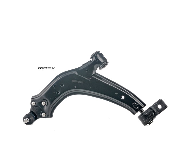 RIDEX 273C0508: Bras de suspension Essieu avant, gauche, Acier, avec rotule de suspension