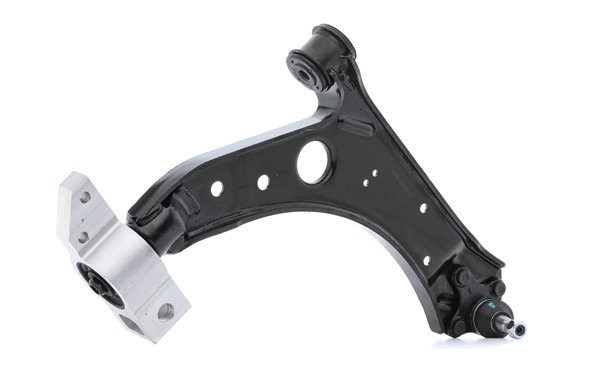 RIDEX 273C0185: Bras de suspension droit, inférieur, Essieu avant, Acier