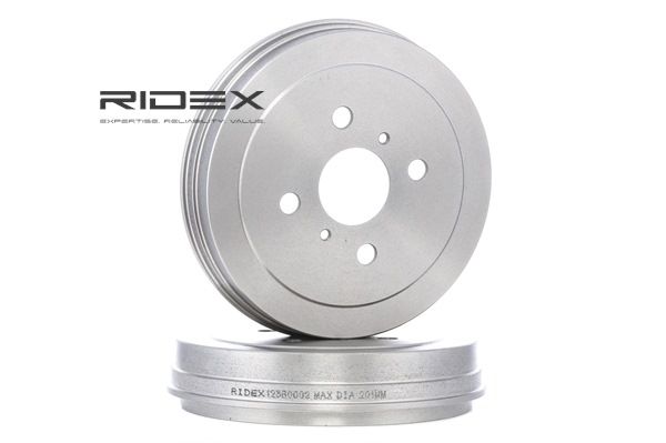 RIDEX 123B0002 Remtrommel TOYOTA Yaris Hatchback (_P1_) 87 Pk Benzine kosten