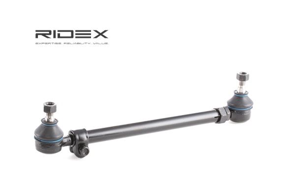 RIDEX 284R0025: Drążek kierowniczy poprzeczny Oś przednia, zewnętrzny, 340[mm]