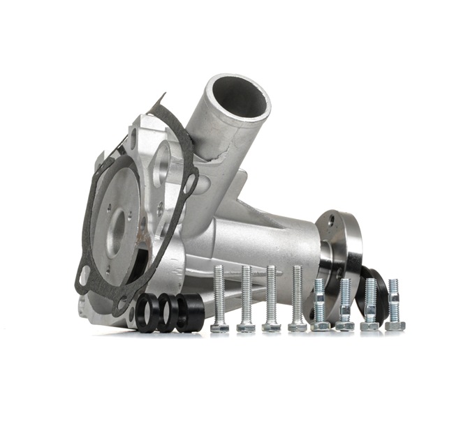 RIDEX 1260W0038: Wasserpumpe mit Dichtungen, mit Schraubensatz