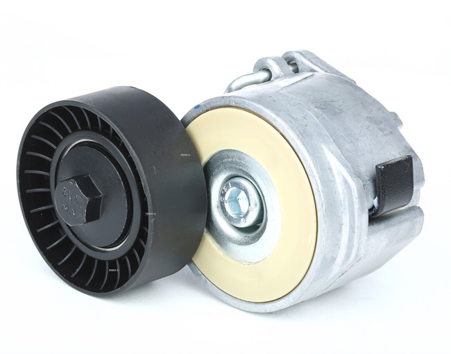 RIDEX 310T0043: Įtempiklio skriemulys, V formos rumbuotas diržas Ø: 65mm, Ø: 65mm, su varžtu