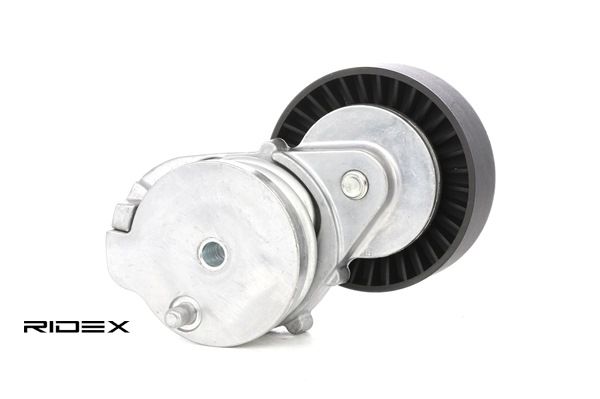 RIDEX 310T0037: Įtempiklio skriemulys, V formos rumbuotas diržas Ø: 75mm, Ø: 75mm