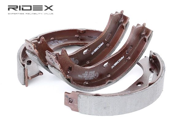 RIDEX 70B0159: Zestaw szczęk hamulcowych Oś tylna, 160[mm], bez dodatków