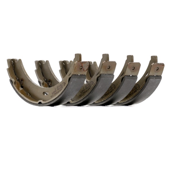 RIDEX 70B0147: Bremsbackensatz Hinterachse, 164mm, mit Zubehör, ohne Radbremszylinder
