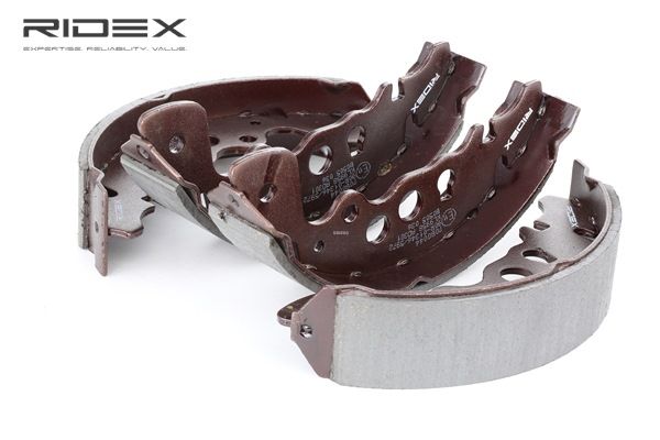 RIDEX 70B0044: Fékpofa hátsótengely, 220mm, Kar nélkül
