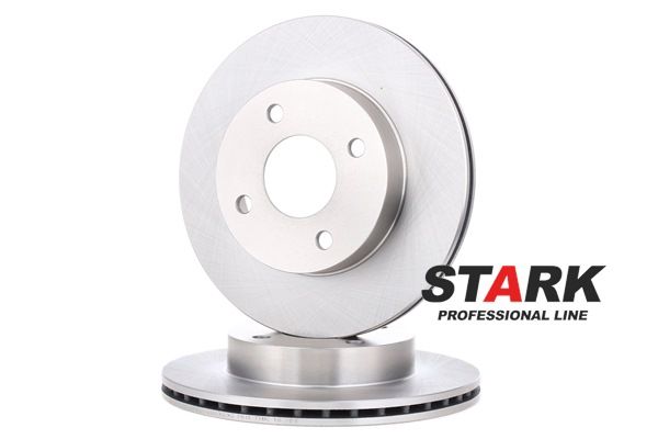 STARK SKBD-0023292: Disc de frână punte fata, Ř: 237,7mm, ventilat, Fonta, Ř: 237,7mm, netratat, fara suruburi