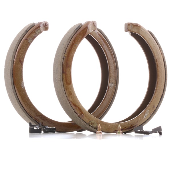RIDEX 70B0084: Juego de zapatas de frenos Eje trasero, 167,0mm