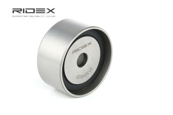 RIDEX 313D0026 Τροχαλία παρέκκλισης, οδοντ. ιμάντας MAZDA MX-5 I (NA) 131 PS Βενζίνη κόστος