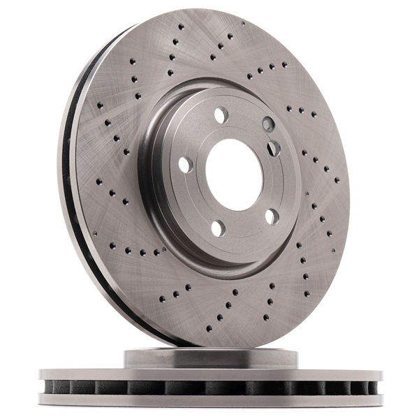 RIDEX 82B1115: Bremsscheibe Vorderachse, Ø: 322mm, Belüftet, Gusseisen, Ø: 322mm, unbeschichtet, ohne Schrauben