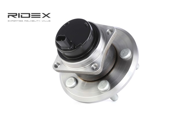 RIDEX 654W0192: Juego de cojinete de rueda eje trasero ambos lados, con sensor ABS incorporado